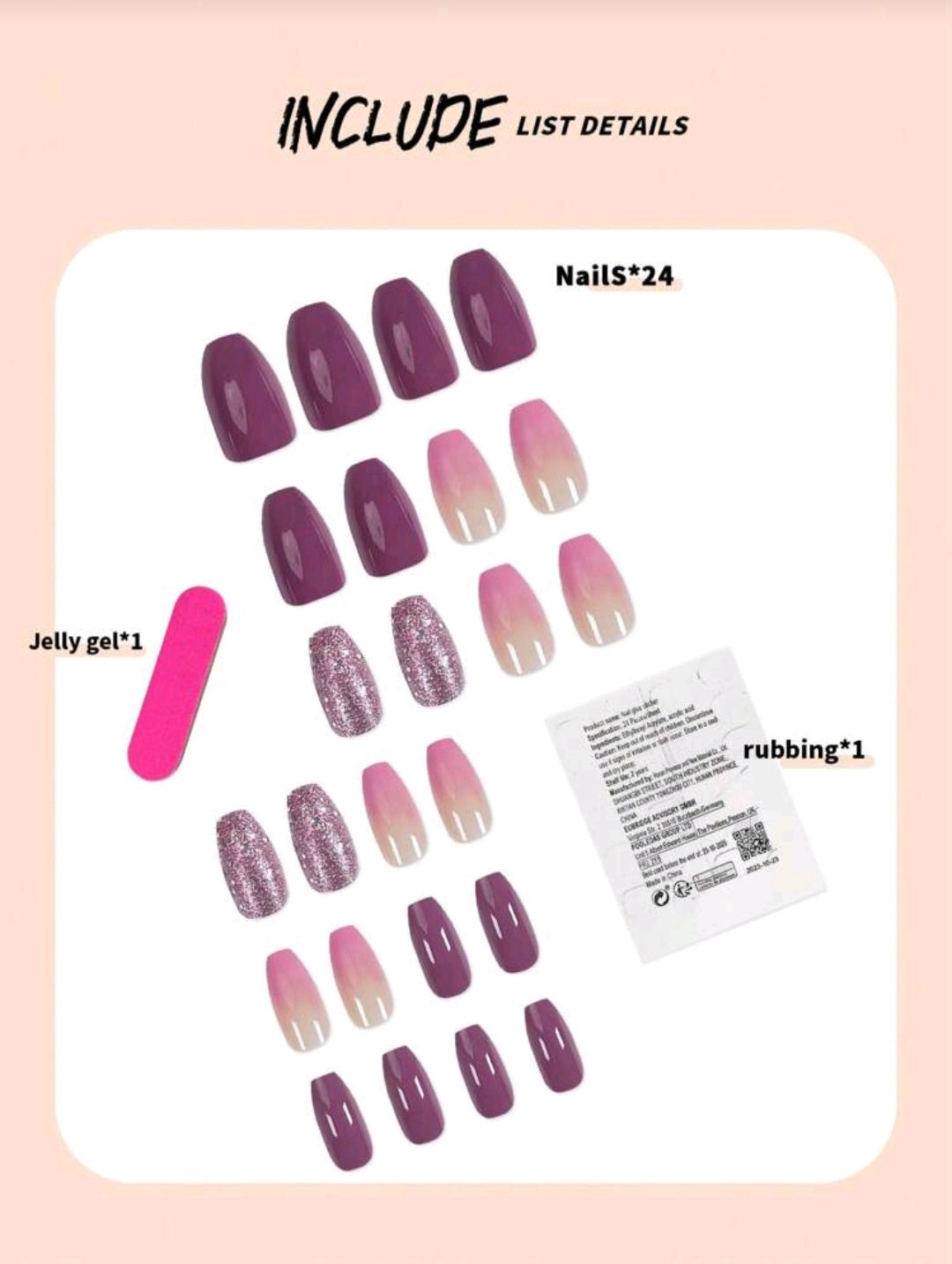 Uñas acrílicas