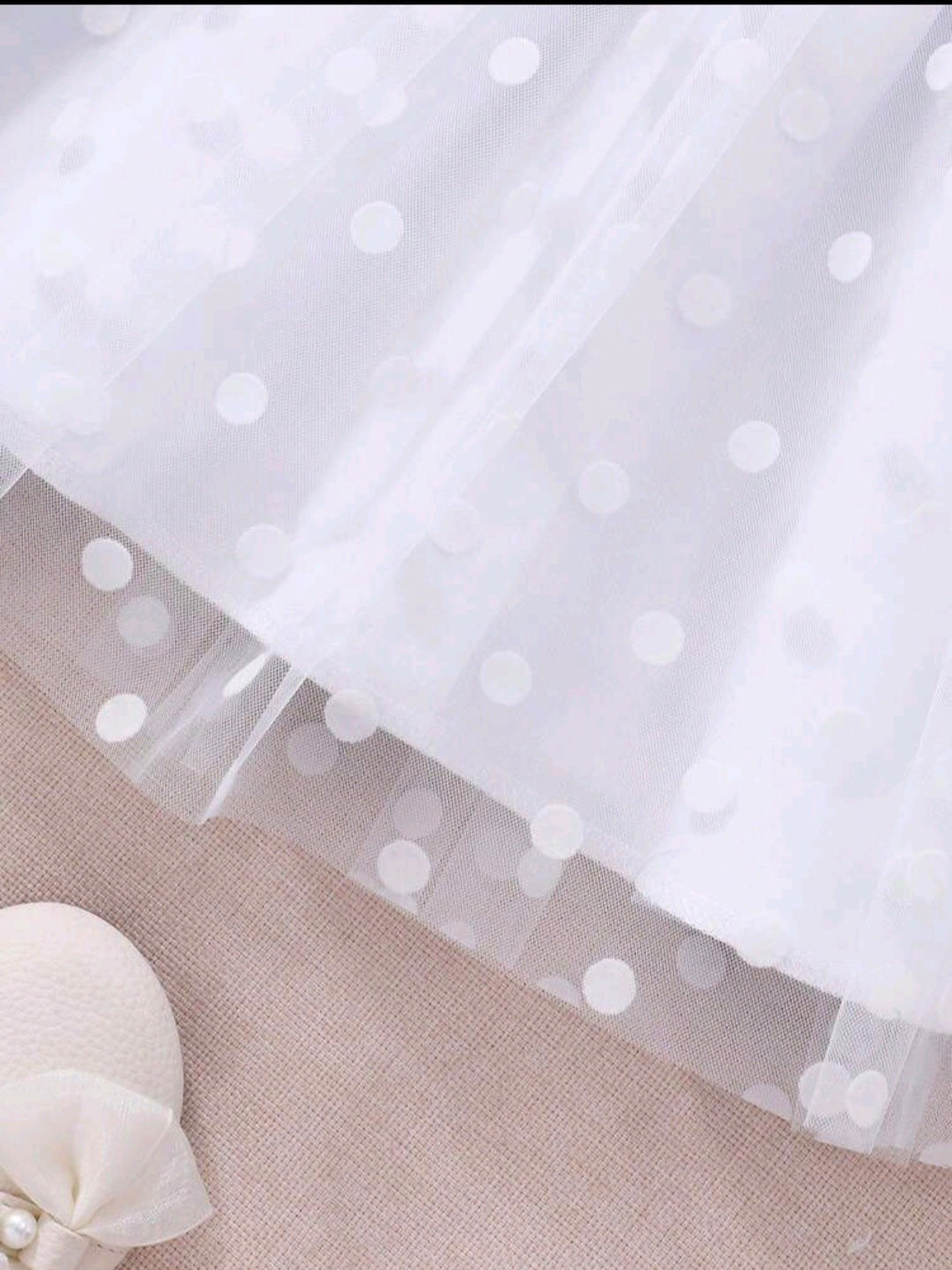Vestido blanco niña