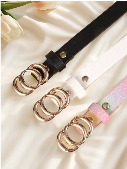 Set de 3 Cinturones de Niña