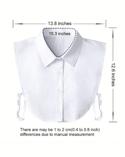 Cuello Desmontable de Dama