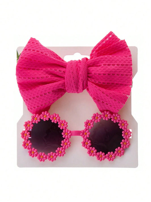 Diadema y gafas de niñas