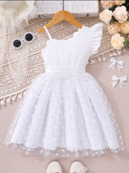 Vestido blanco niña