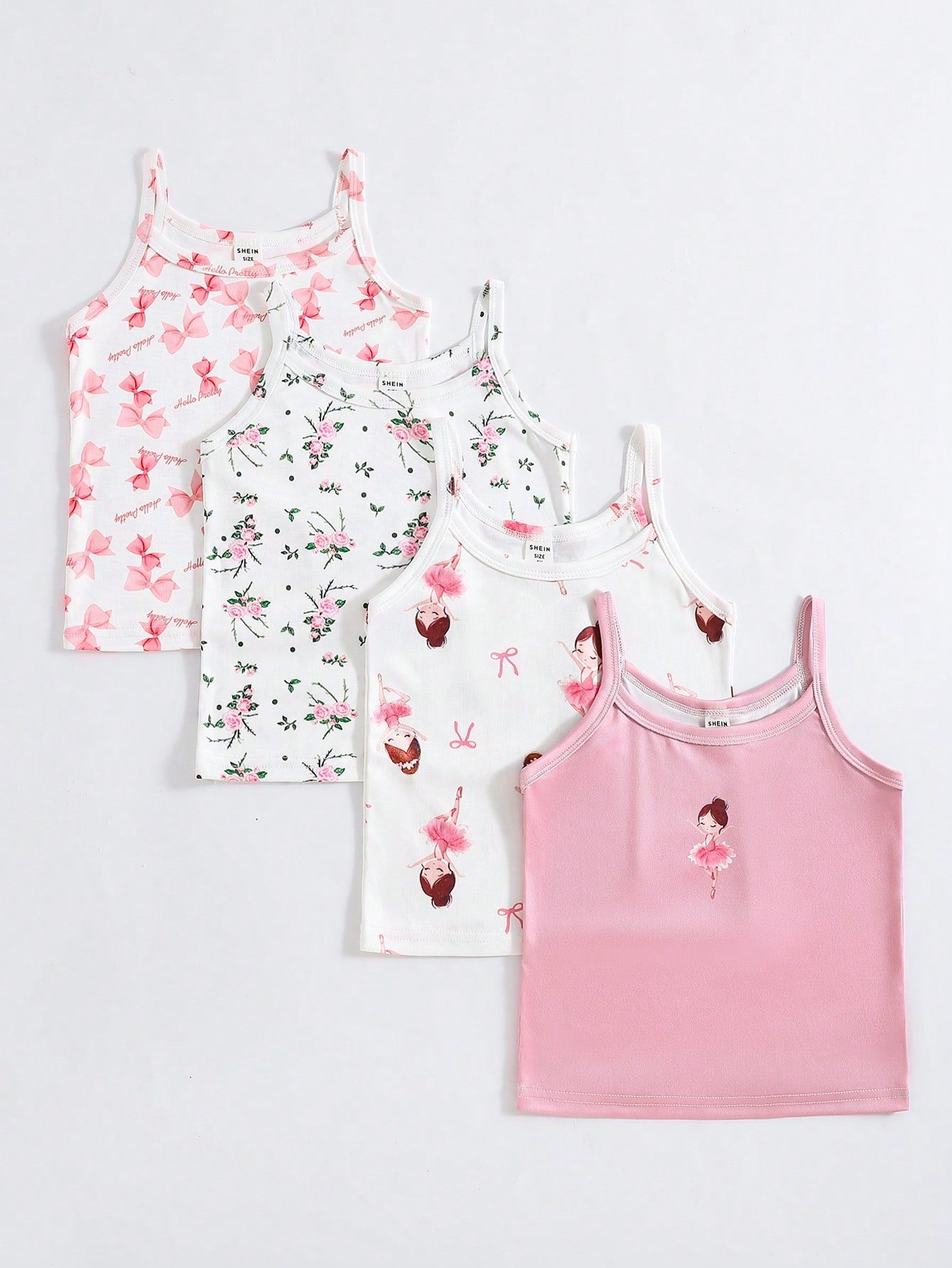 Set camisetas niña