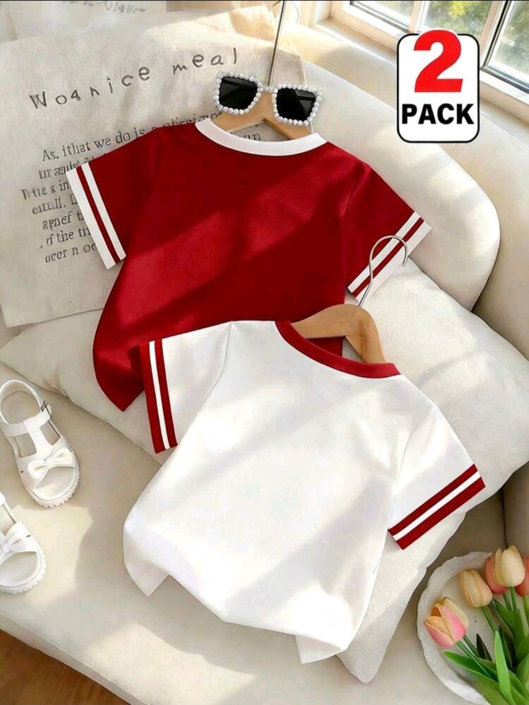 Set camisetas niña
