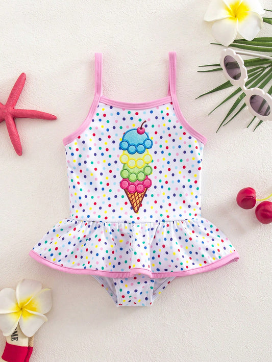 Traje baño niña