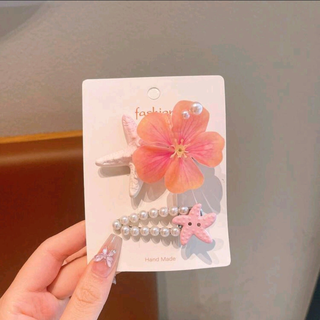 2 pinzas para cabello