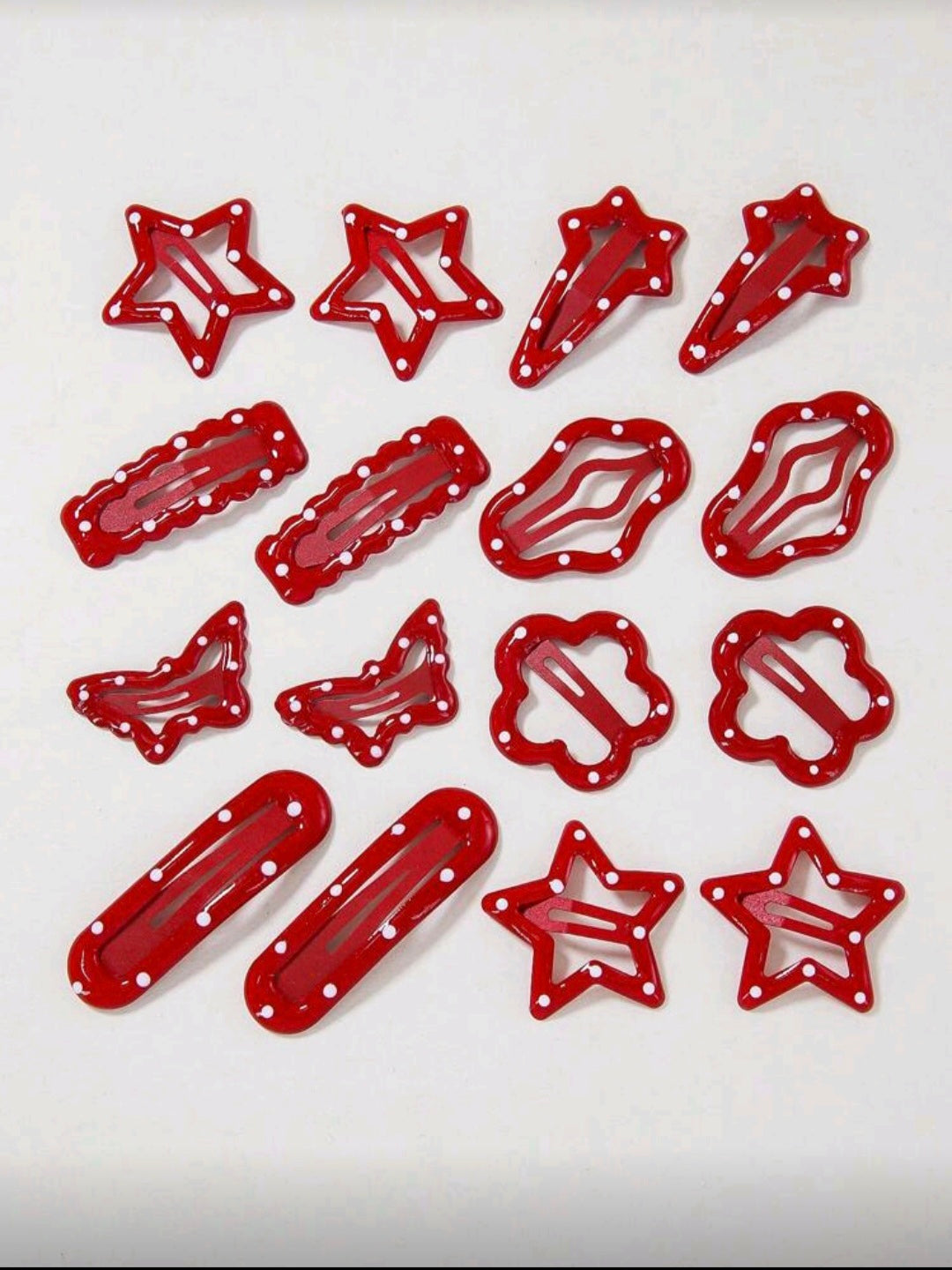 15 pasadores cabello