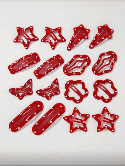 15 pasadores cabello