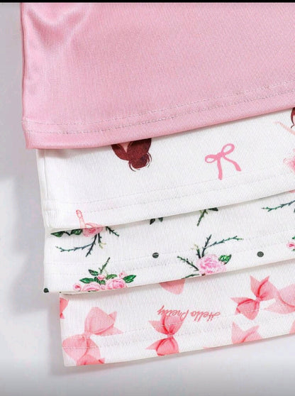 Set camisetas niña