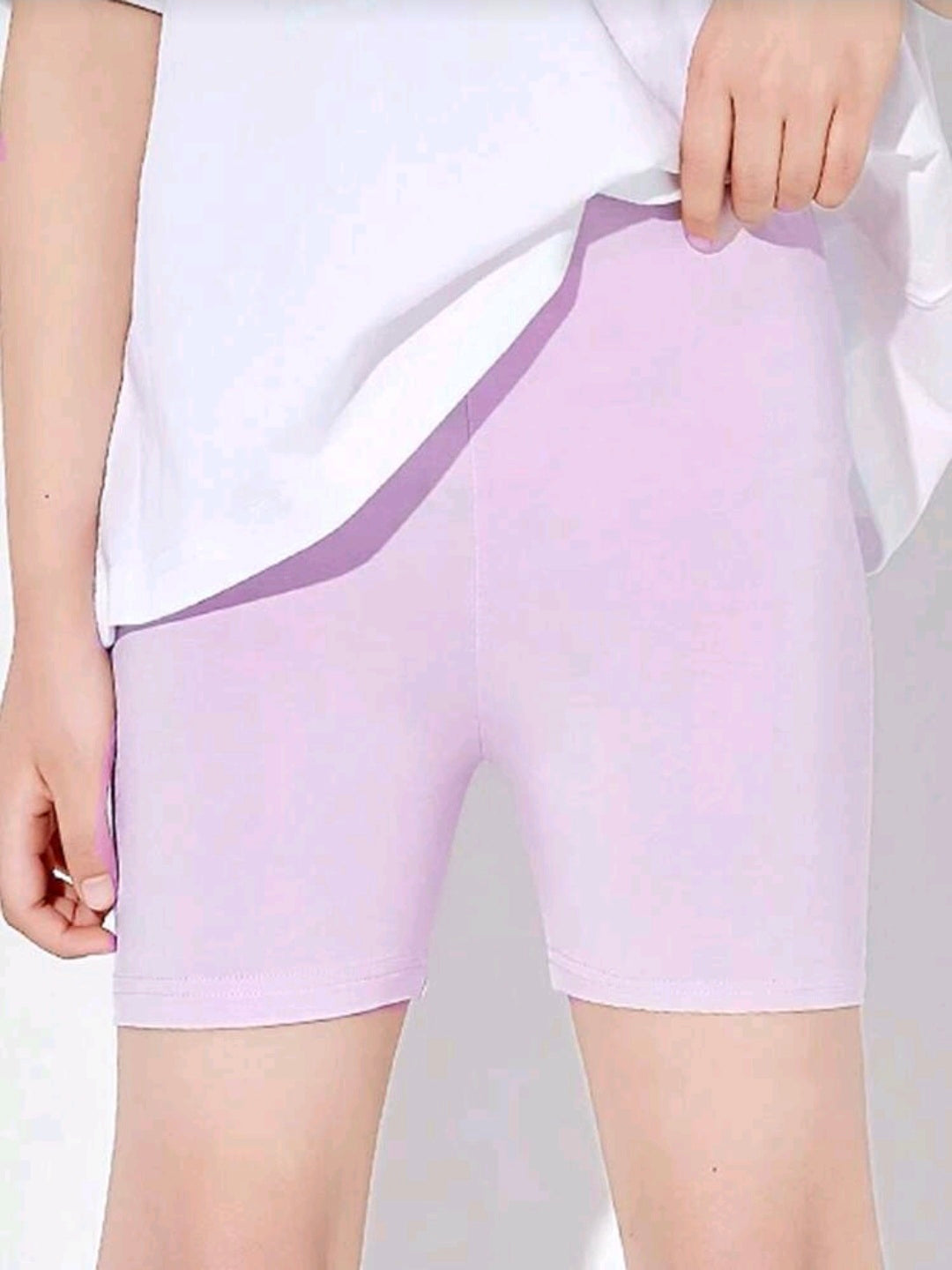 5 leggins cortas, niñas