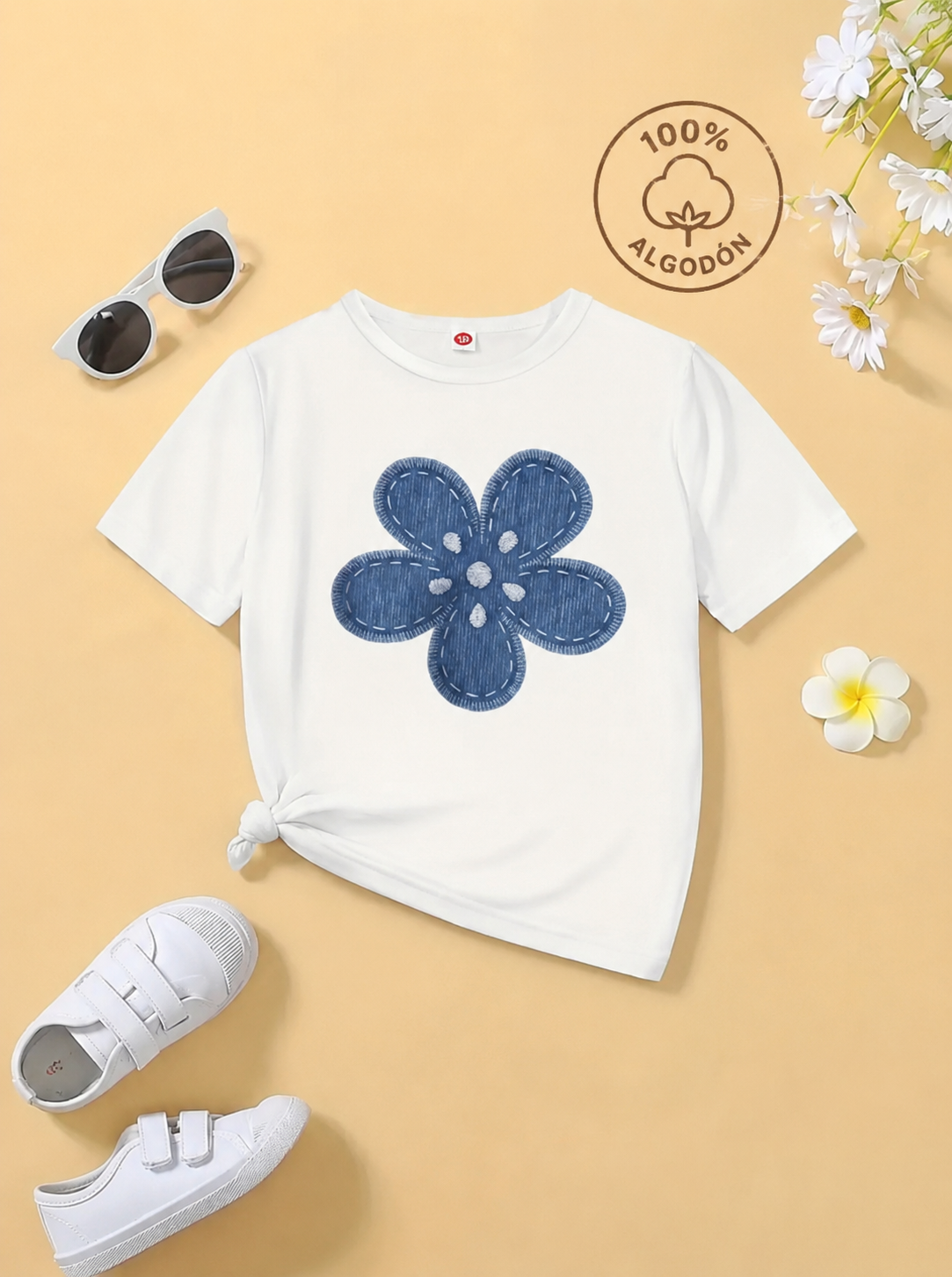 Camiseta niña (100% algodón)