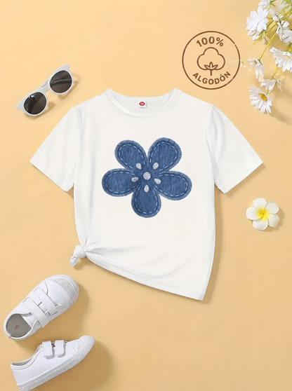 Camiseta niña (100% algodón)