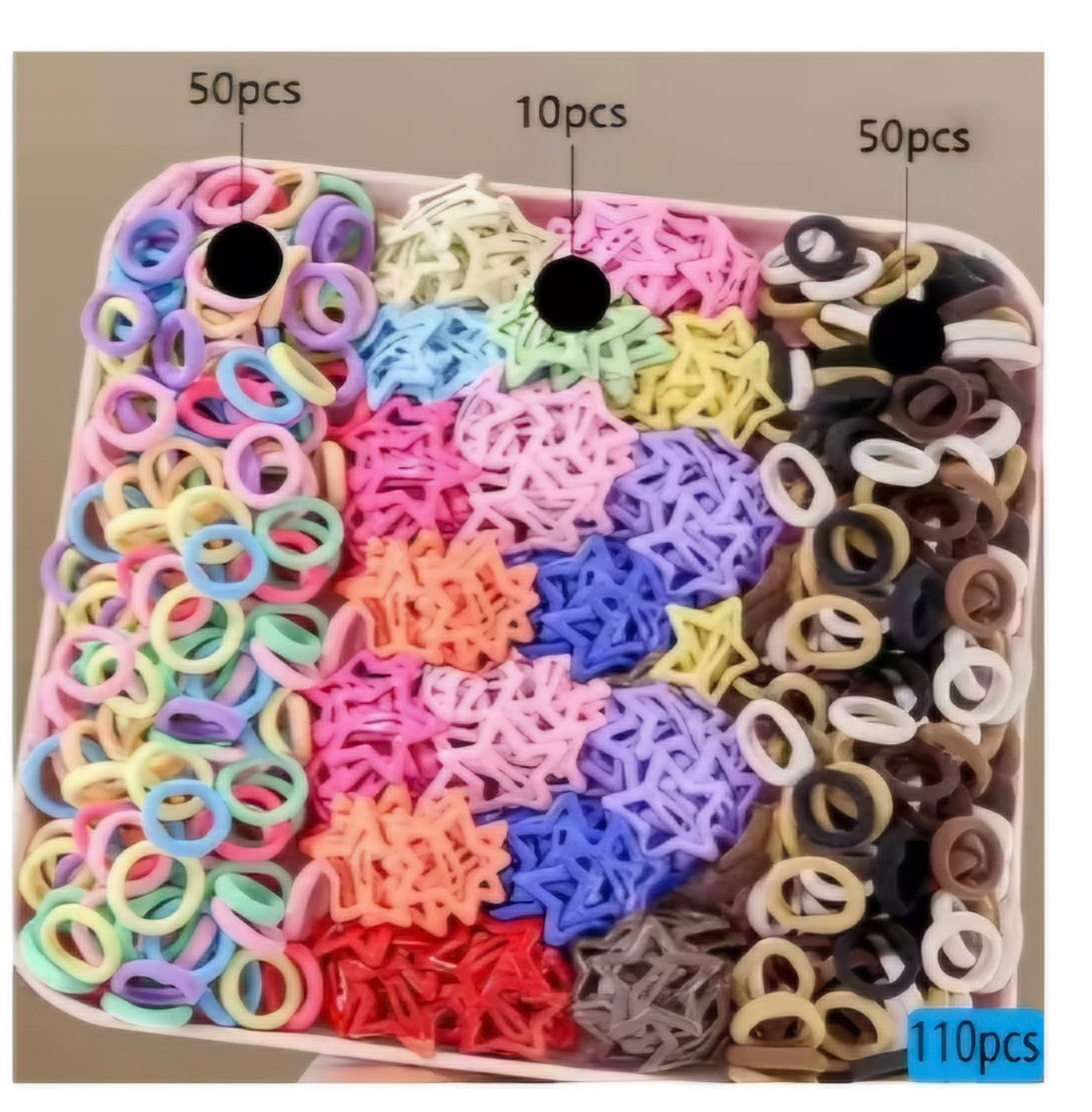 110 piezas accesorios cabello