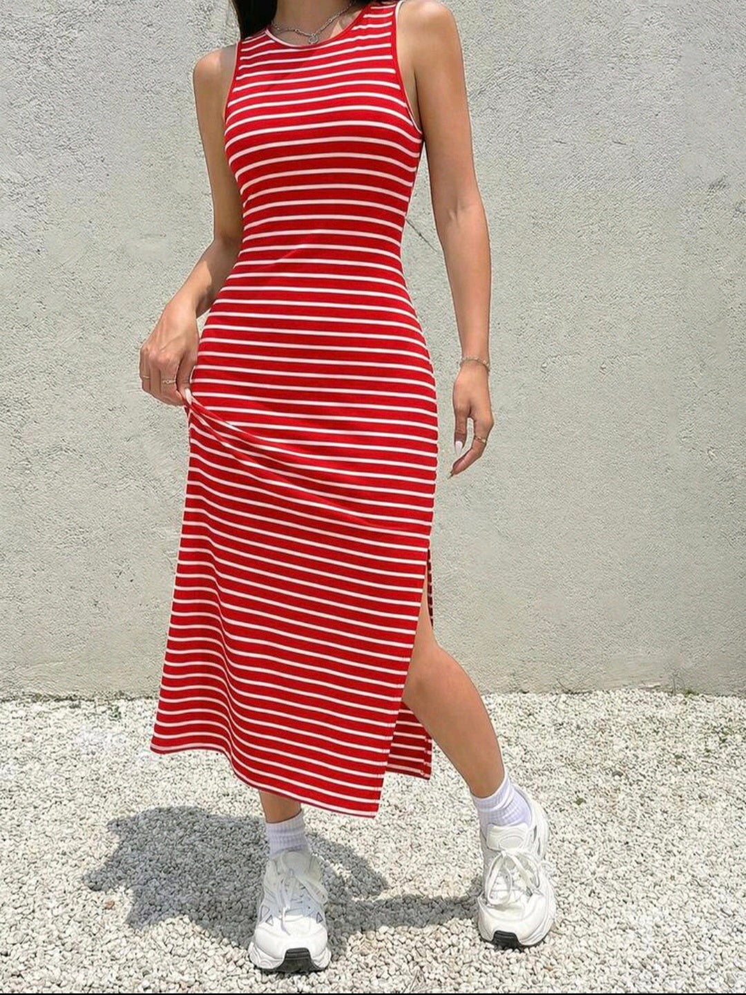 Vestido Dama espalda descubierta