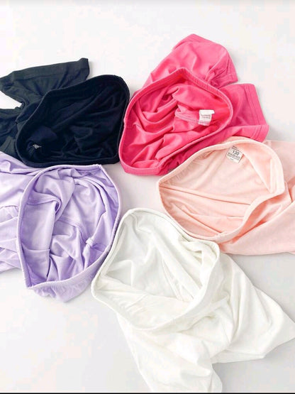 5 leggins cortas, niñas