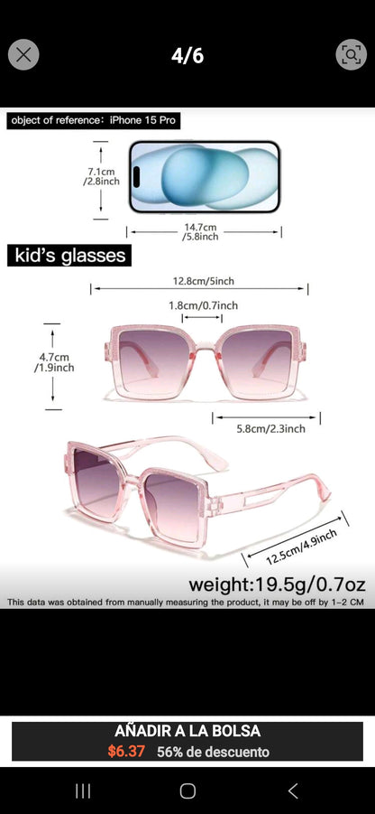 Gafas niñas