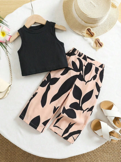 Conjunto niña con pantaloneta